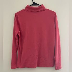 L.L. Bean Women’s Pink Turtleneck Size Medium